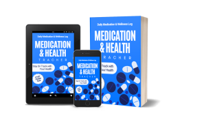 MEDICATION & HEALTH TRACKER – Daily Medication & Wellness Log