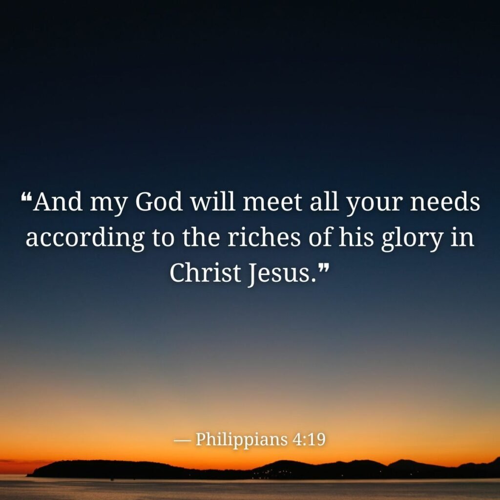 Philippians 4:19