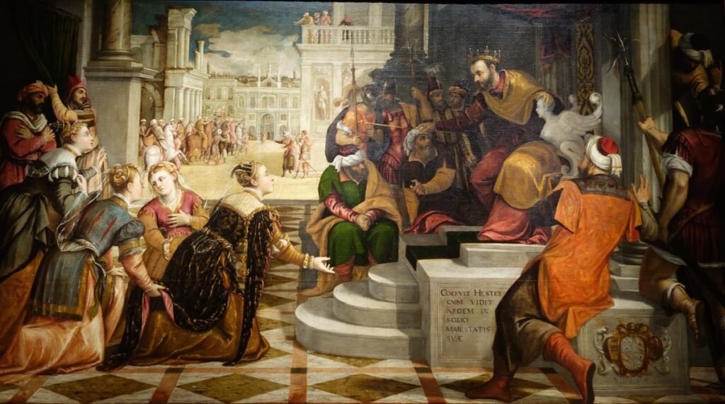 Esther before Ahasuerus